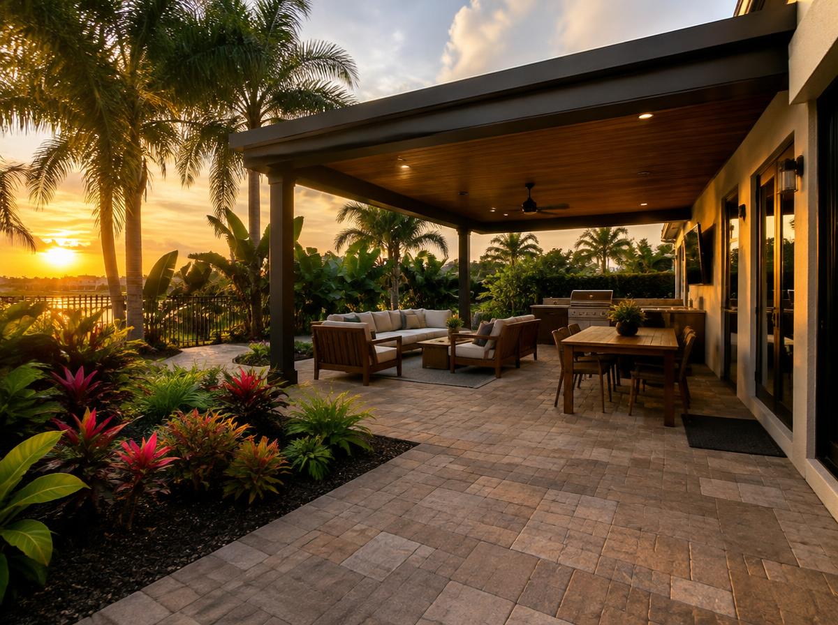 Sample image of an outdoor patio
