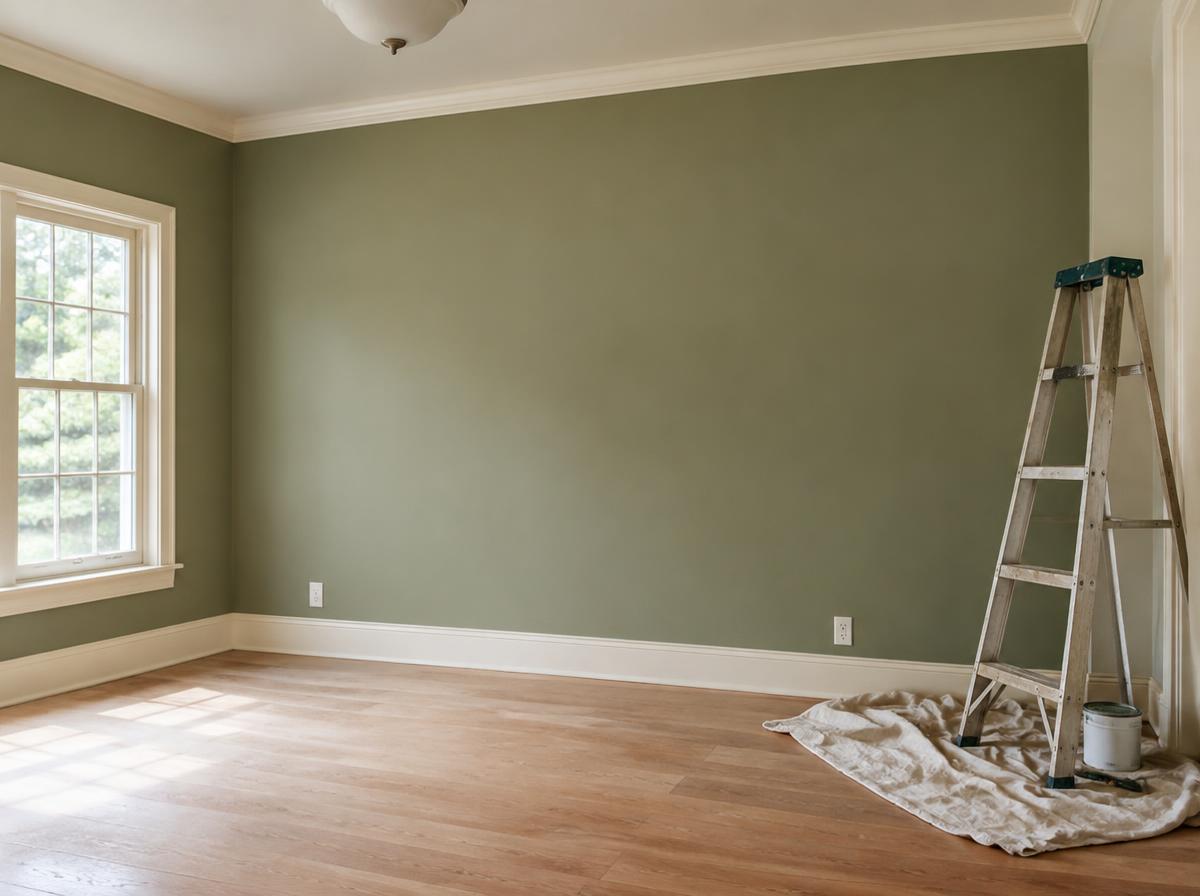Sample image of a freshly painted room
